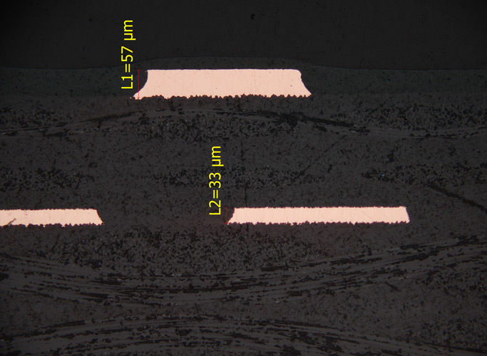 Outer and Inner Layers with 18 µm Start Copper