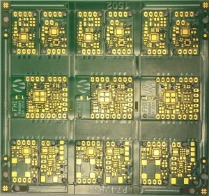 SEMI-FLEX PCBs in Production Panel